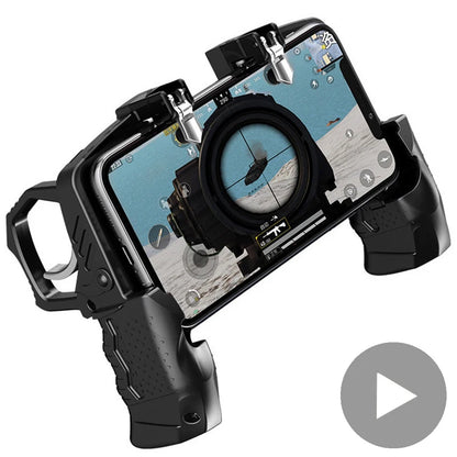 Gatillos Gamer K21 para Celular — PUBG, Free Fire, Android e iOS