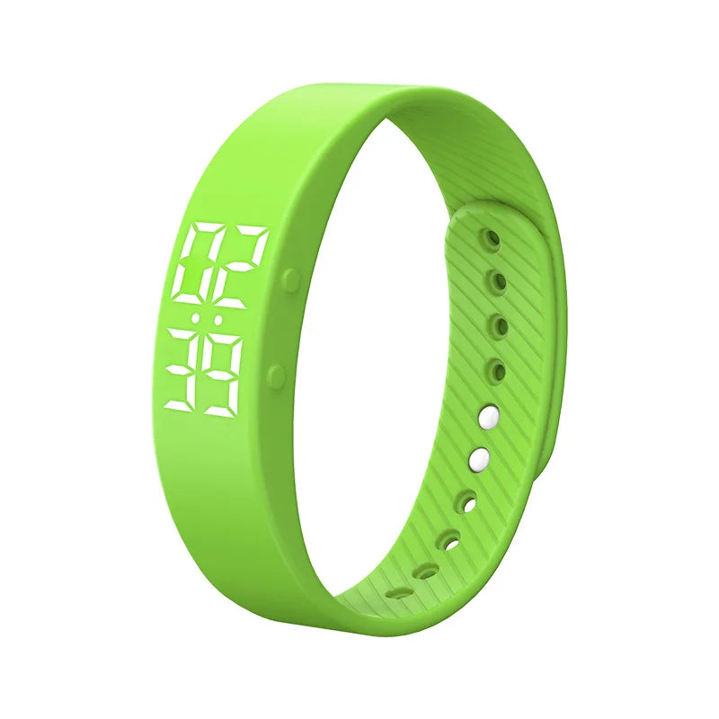 Reloj Inteligente LST5S — Fitness Tracker, Resistente al Agua, 5 Colores