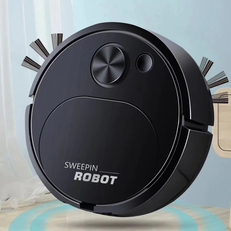 Aspiradora Robot 3 en 1 — Barre, Aspira y Friega, 1500Pa Inalámbrica