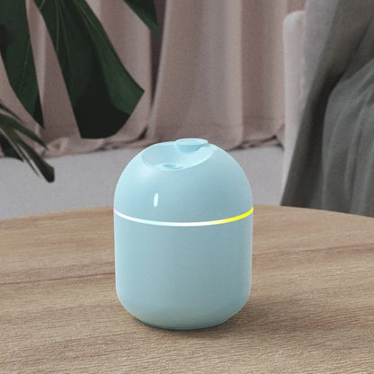 Humidificador 3 en 1 con Luz LED y Difusor de Aromas — 270ml USB