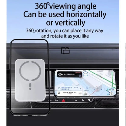 Soporte Cargador Inalámbrico Magnético para Coche — 15W, iPhone 12 al 17