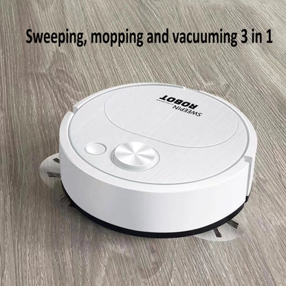 Aspiradora Robot 3 en 1 — Barre, Aspira y Friega, 1500Pa Inalámbrica
