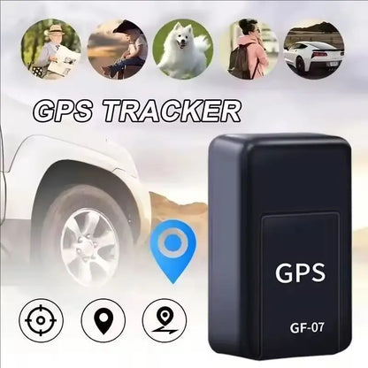 Localizador GPS Magnético para Coche GF07 — Rastreo en Tiempo Real con App