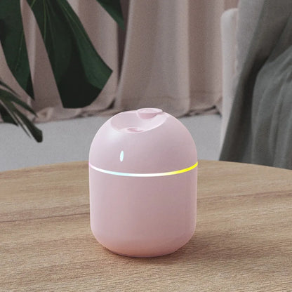 Humidificador 3 en 1 con Luz LED y Difusor de Aromas — 270ml USB