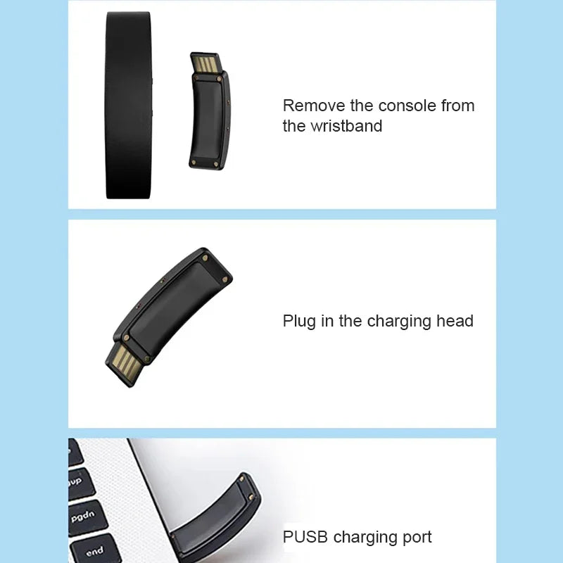 Reloj Inteligente LST5S — Fitness Tracker, Resistente al Agua, 5 Colores