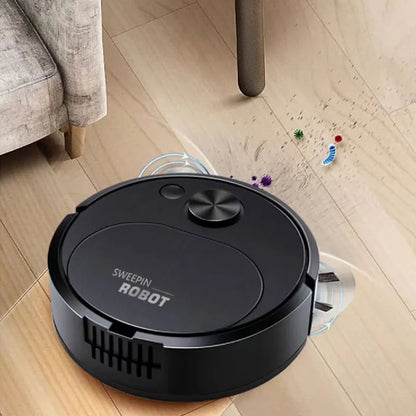 Aspiradora Robot 3 en 1 — Barre, Aspira y Friega, 1500Pa Inalámbrica
