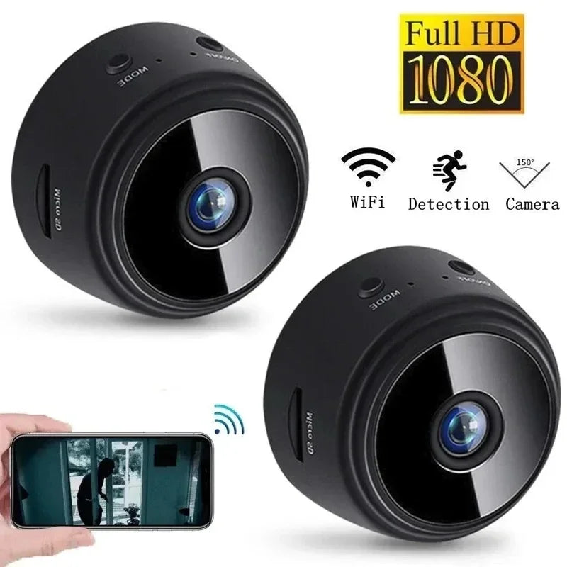 Mini Cámara Espía WiFi HD 720P GEMODI — Batería Recargable, Discreta