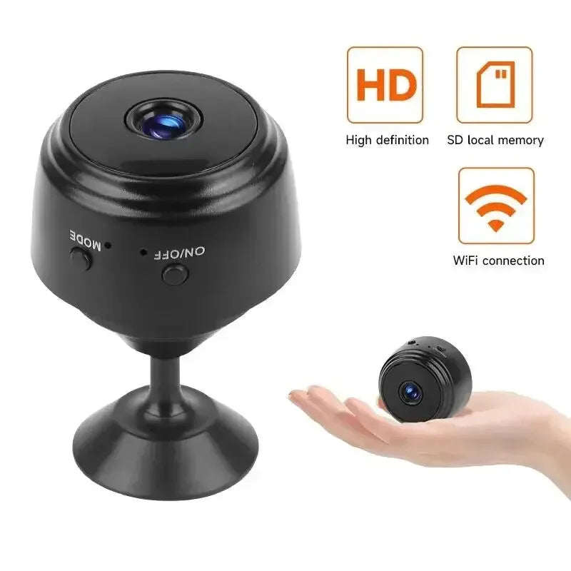 Mini Cámara Espía WiFi HD 720P GEMODI — Batería Recargable, Discreta