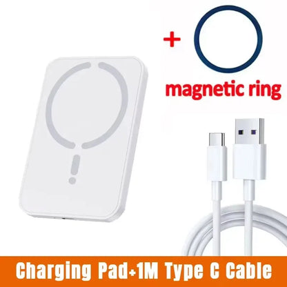 Soporte Cargador Inalámbrico Magnético para Coche — 15W, iPhone 12 al 17