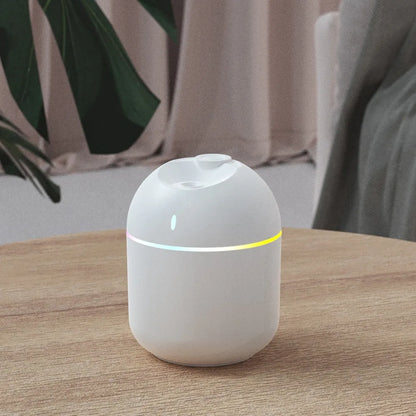 Humidificador 3 en 1 con Luz LED y Difusor de Aromas — 270ml USB