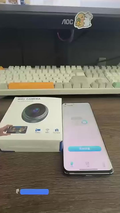 Mini Cámara Espía WiFi HD 720P GEMODI — Batería Recargable, Discreta